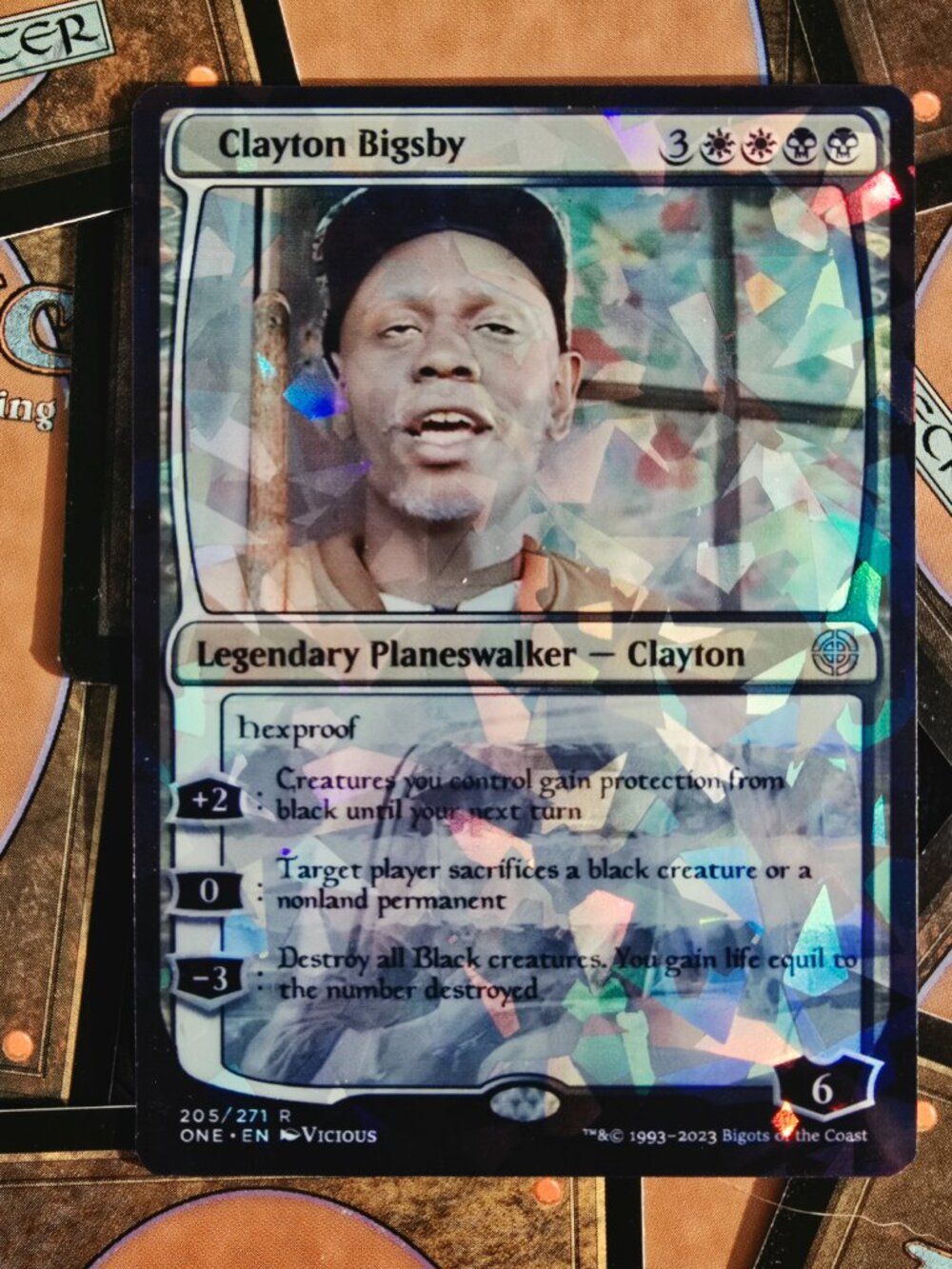 Clayton Bigsby Magic The Gathering Card - Planeswalker